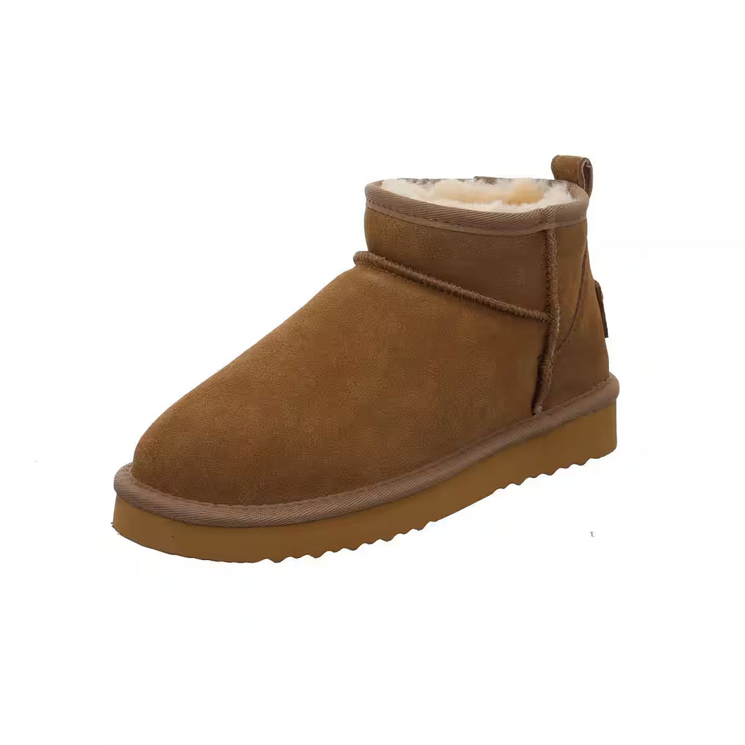 Kurze Boots - Cognac