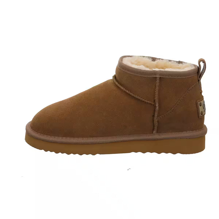 Kurze Boots - Cognac