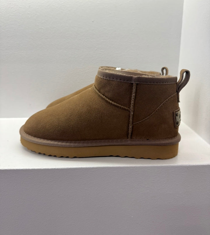 Kurze Boots - Taupe