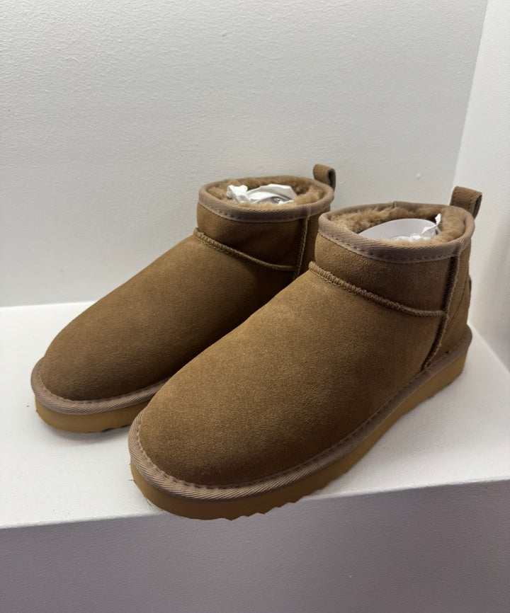 Kurze Boots - Taupe