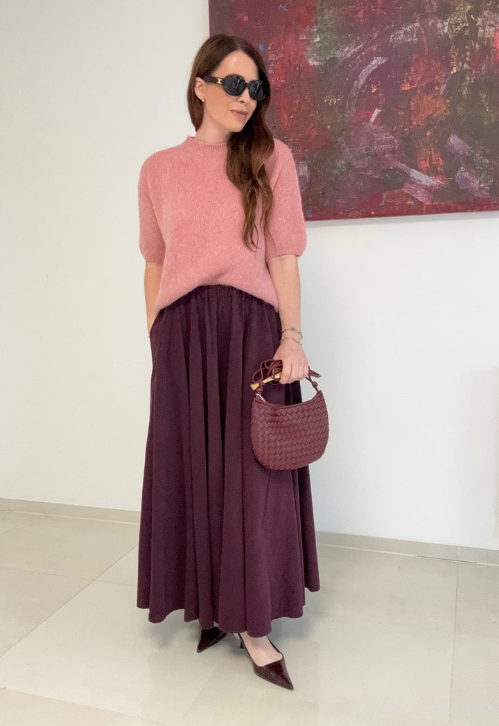 Baby-Alpaka-Shirt - Rosa