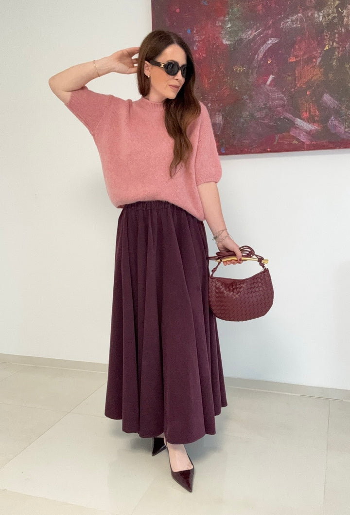 Baby-Alpaka-Shirt - Rosa