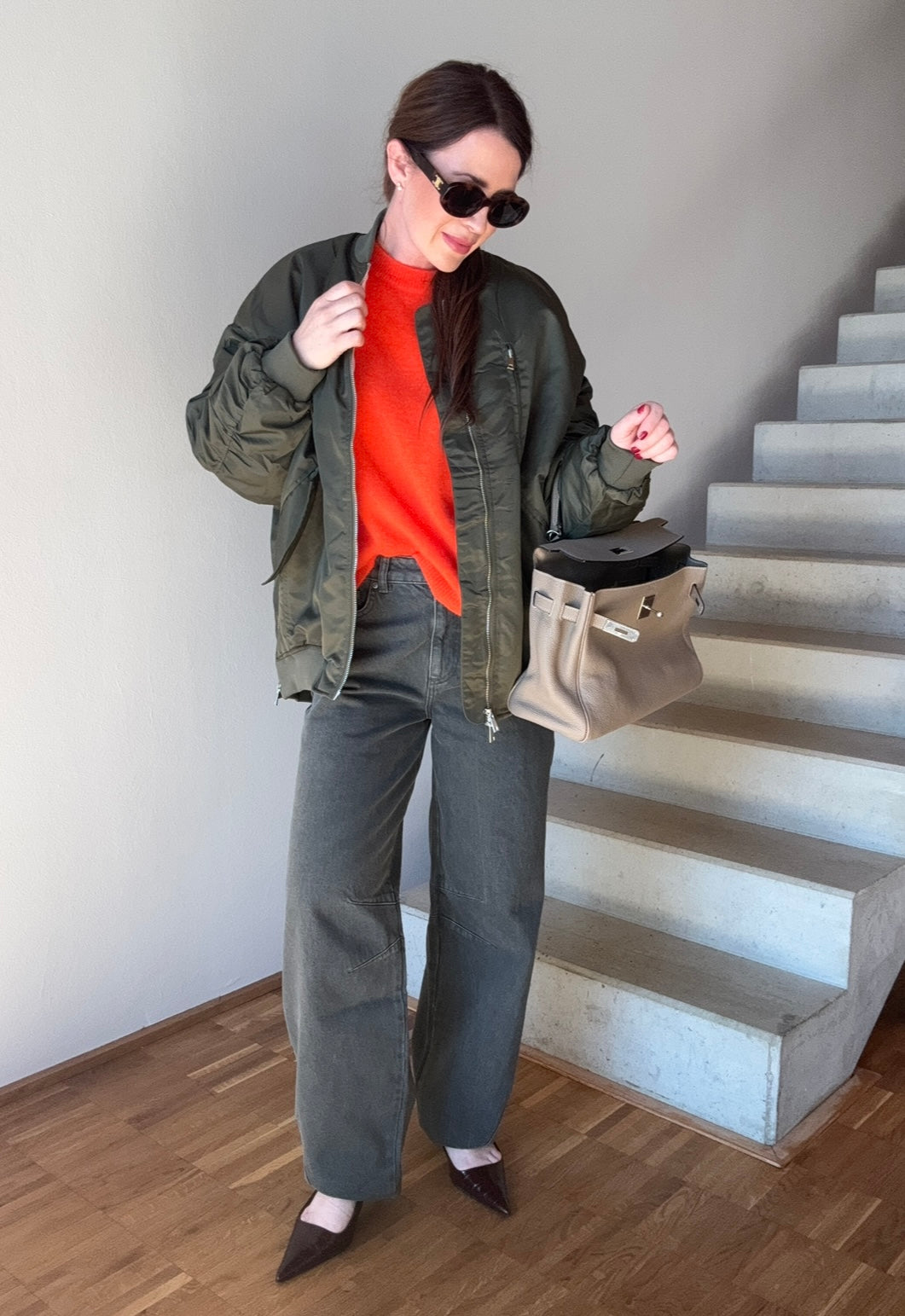 Bomberjacke - Khaki