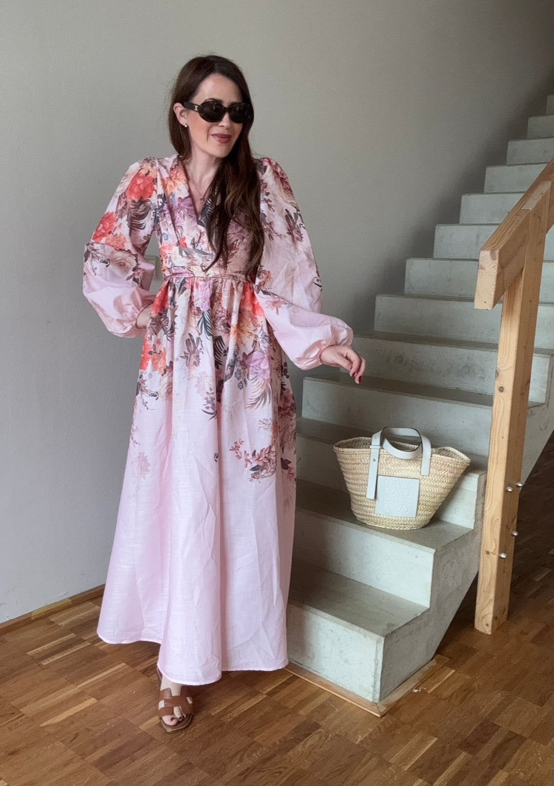 Maxi-Kleid - Rosa