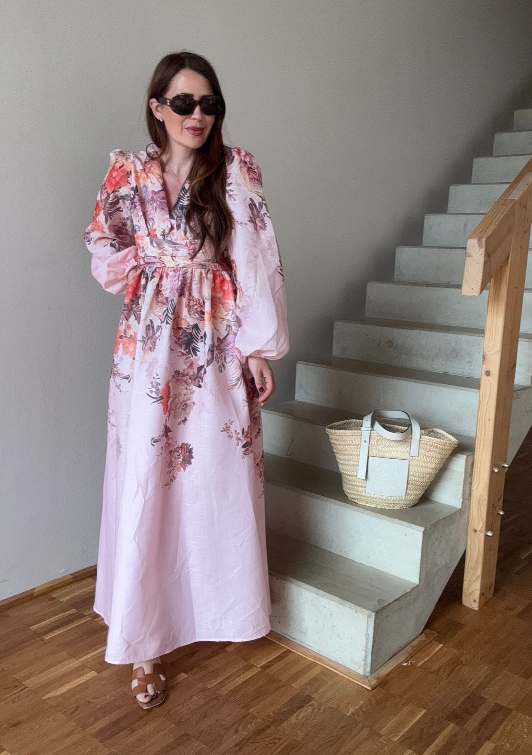 Maxi-Kleid - Rosa