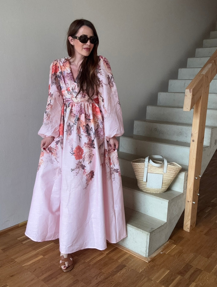 Maxi-Kleid - Rosa