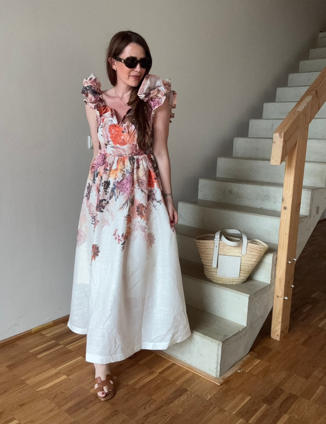 Maxi-Kleid - Creme