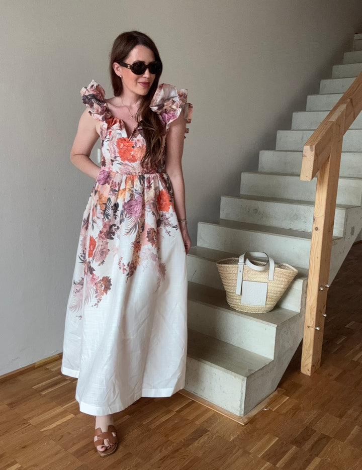 Maxi-Kleid - Creme