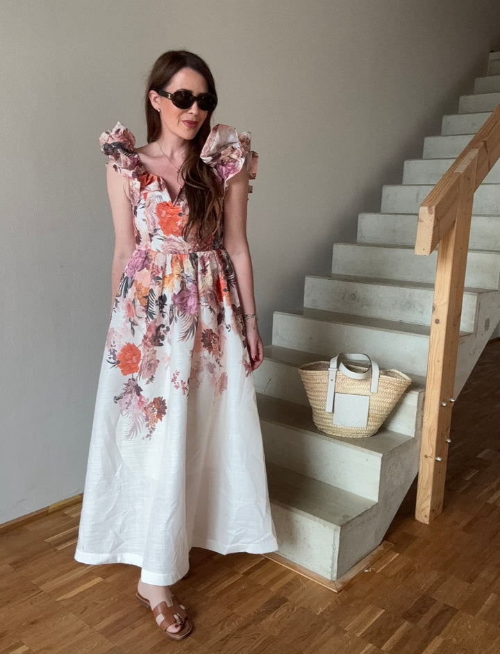 Maxi-Kleid - Creme