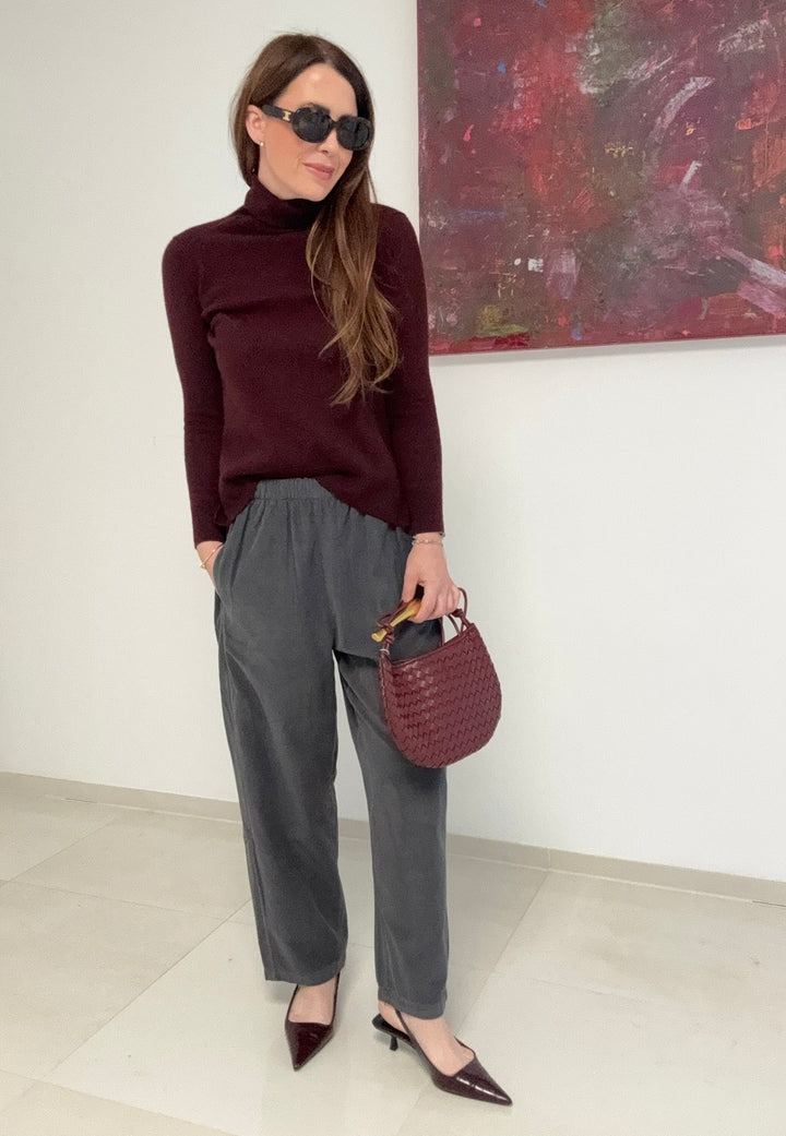 Baby-Cordhose - Grau