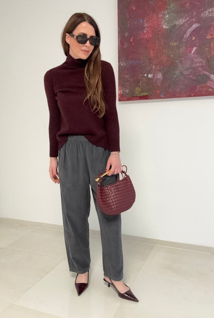 Baby-Cordhose - Grau