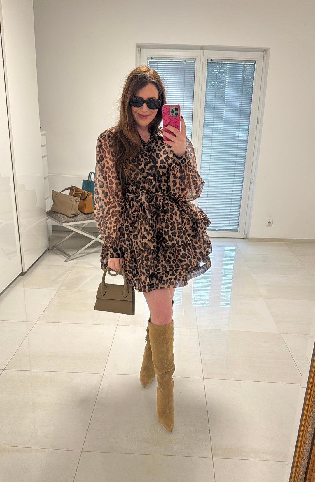 Verspieltes Kleid mir Print