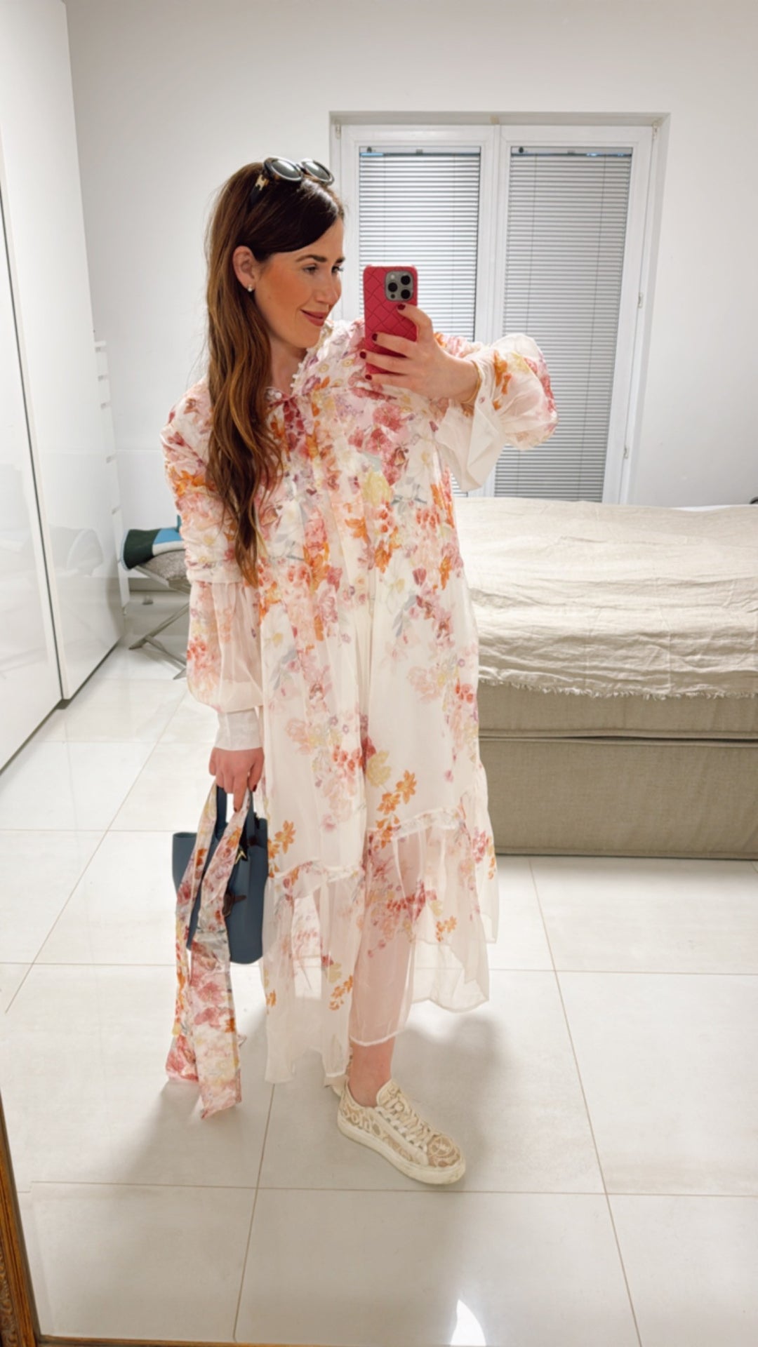 Maxi-Kleid mit Print