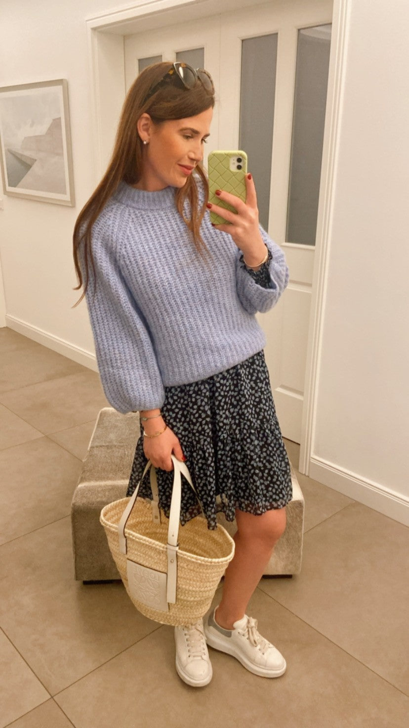 Kleid short - Blau