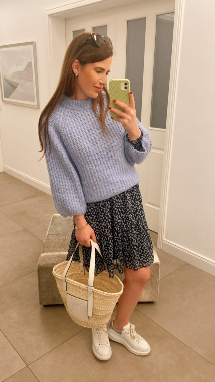 Kleid short - Blau