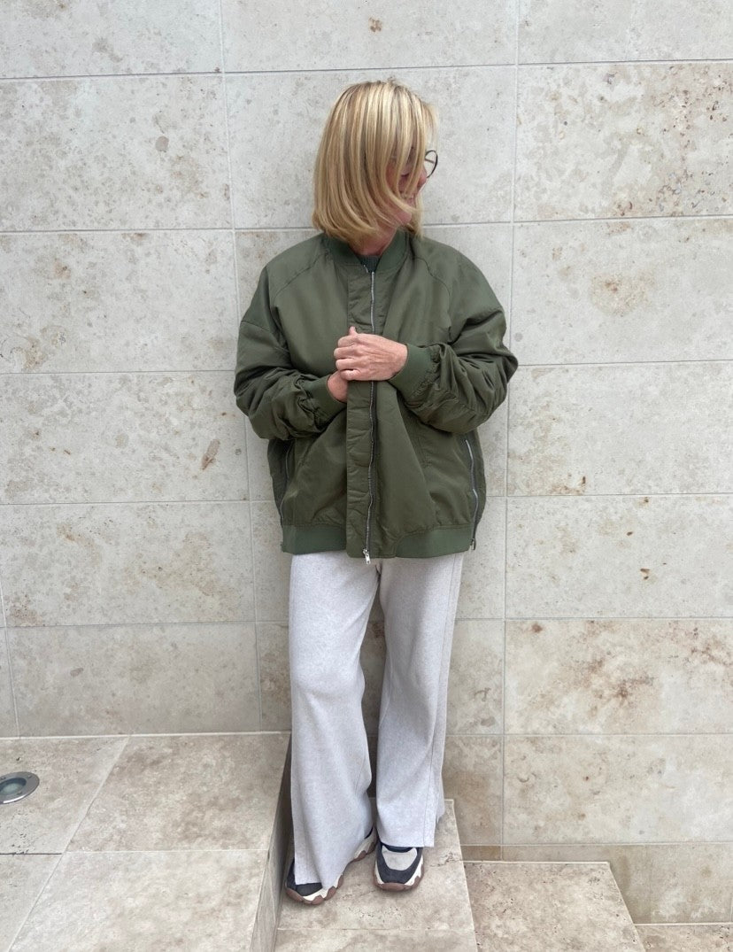 Blousonjacke - Khaki