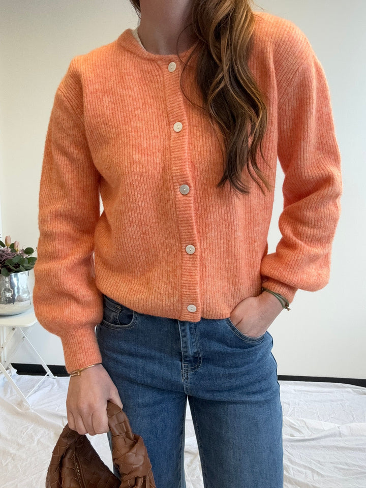 Cardigan Orange