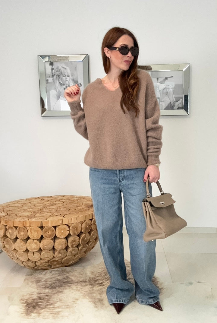 Pullover "Must-Have" - Braun