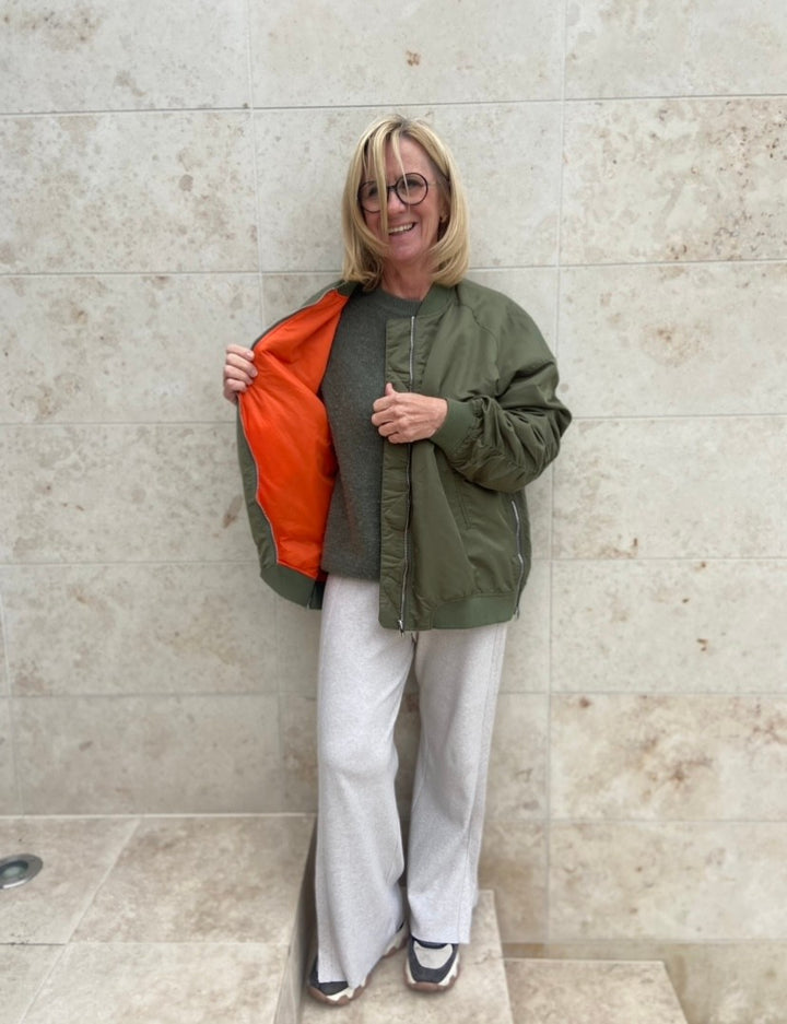 Blousonjacke - Khaki