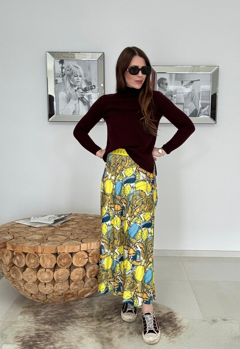 Rock mit Print