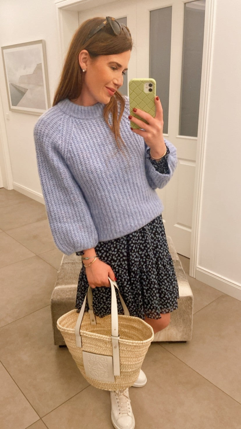 Kleid short - Blau