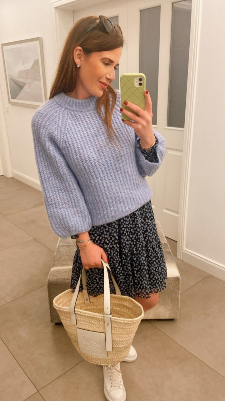 Kleid short - Blau