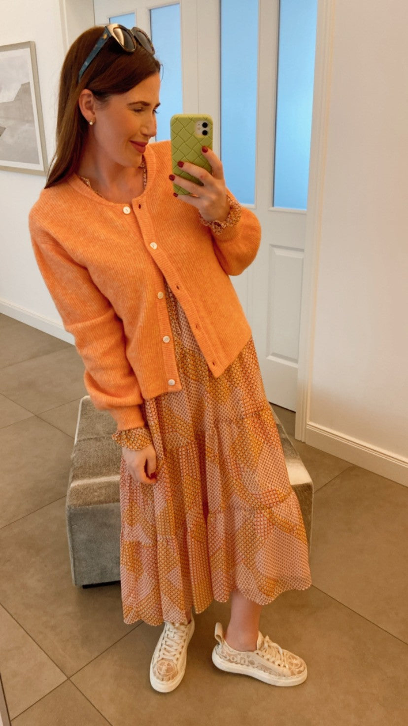 Cardigan Orange