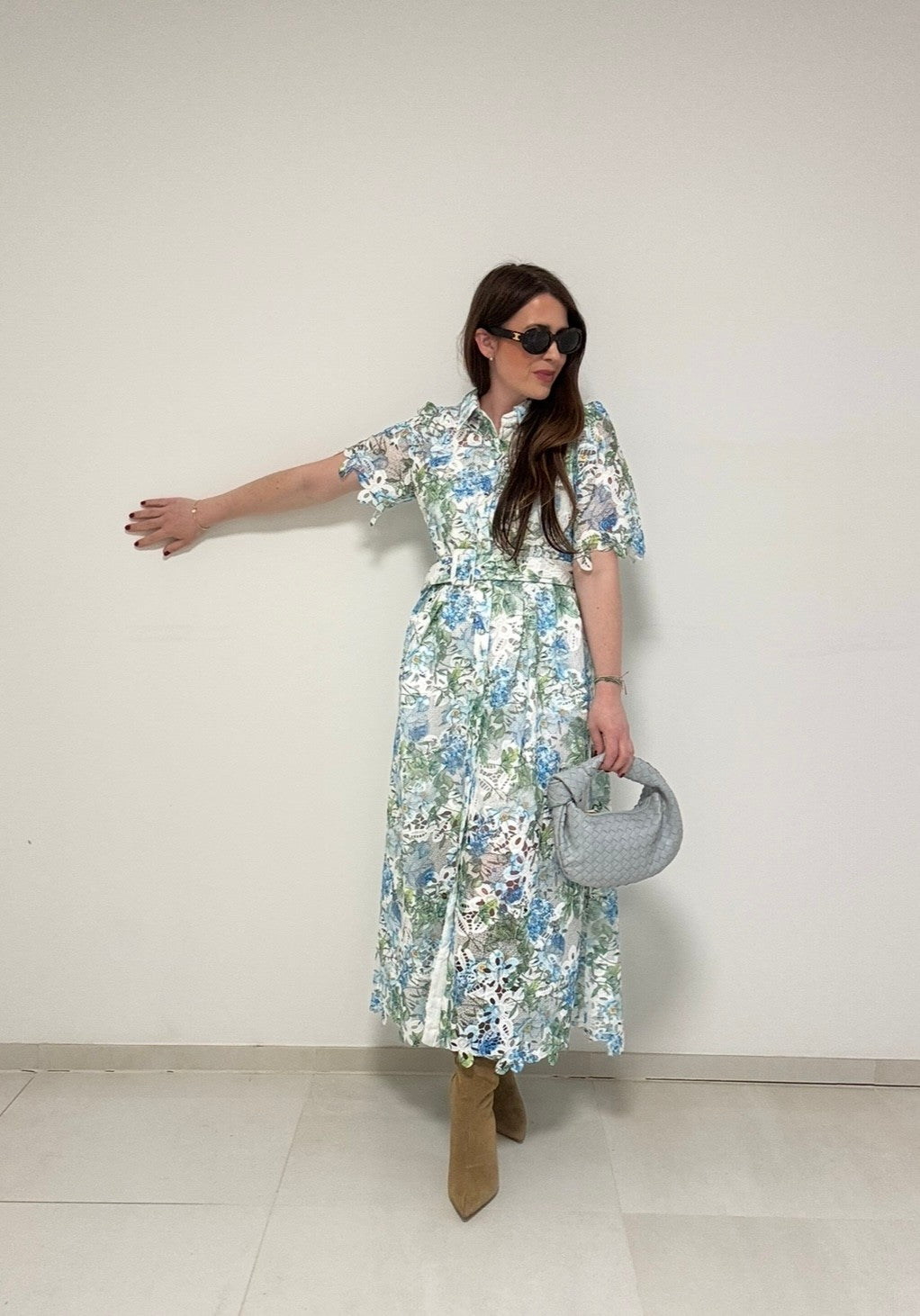 Maxi-Kleid - Blau
