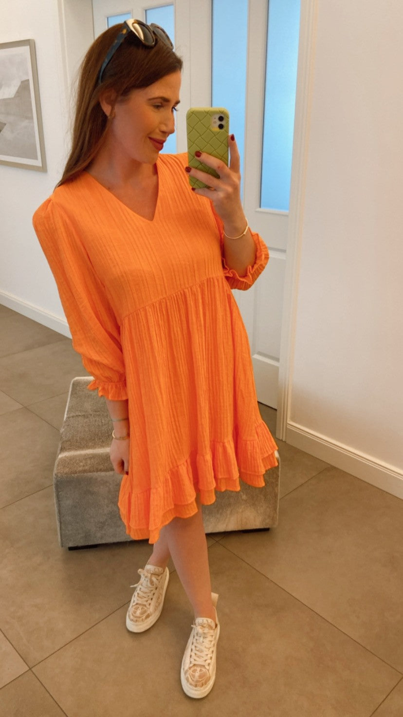 Kleid - Orange