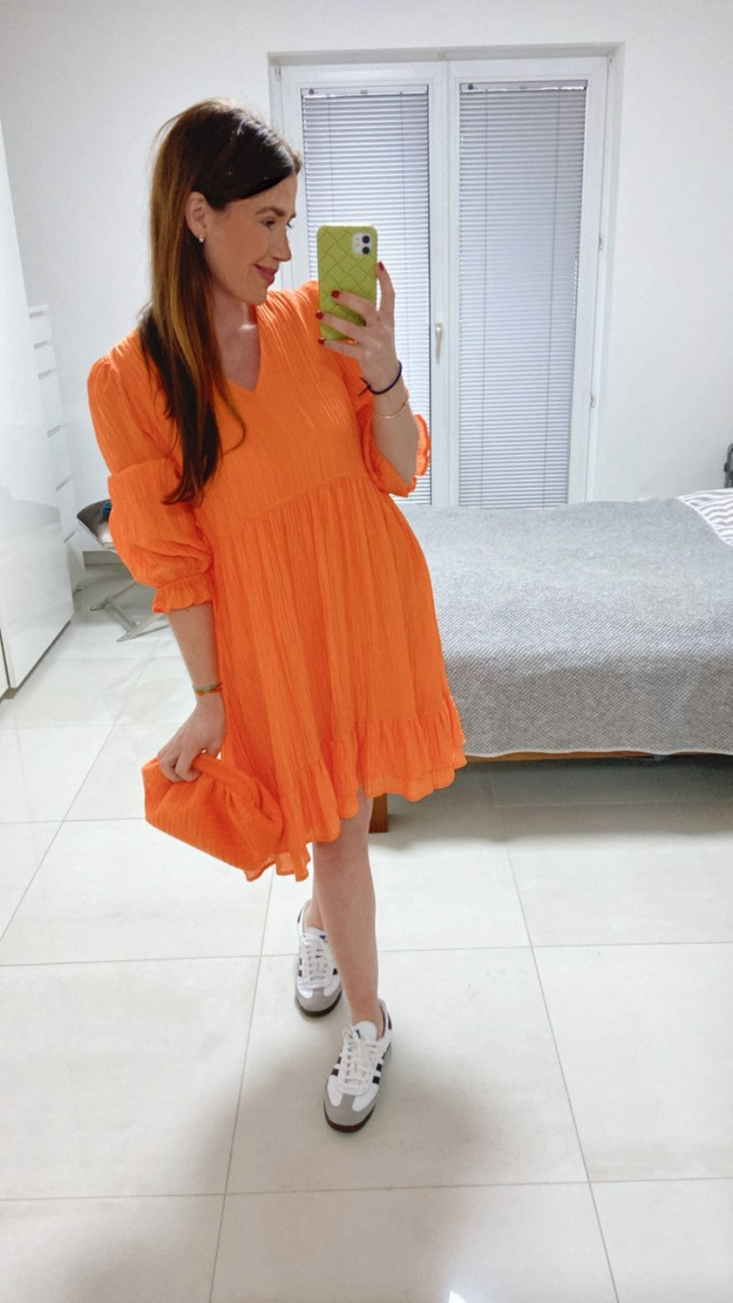 Kleid - Orange