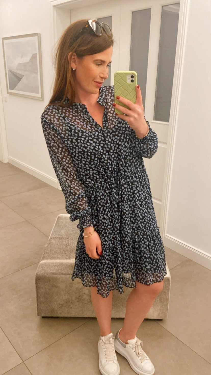 Kleid short - Blau