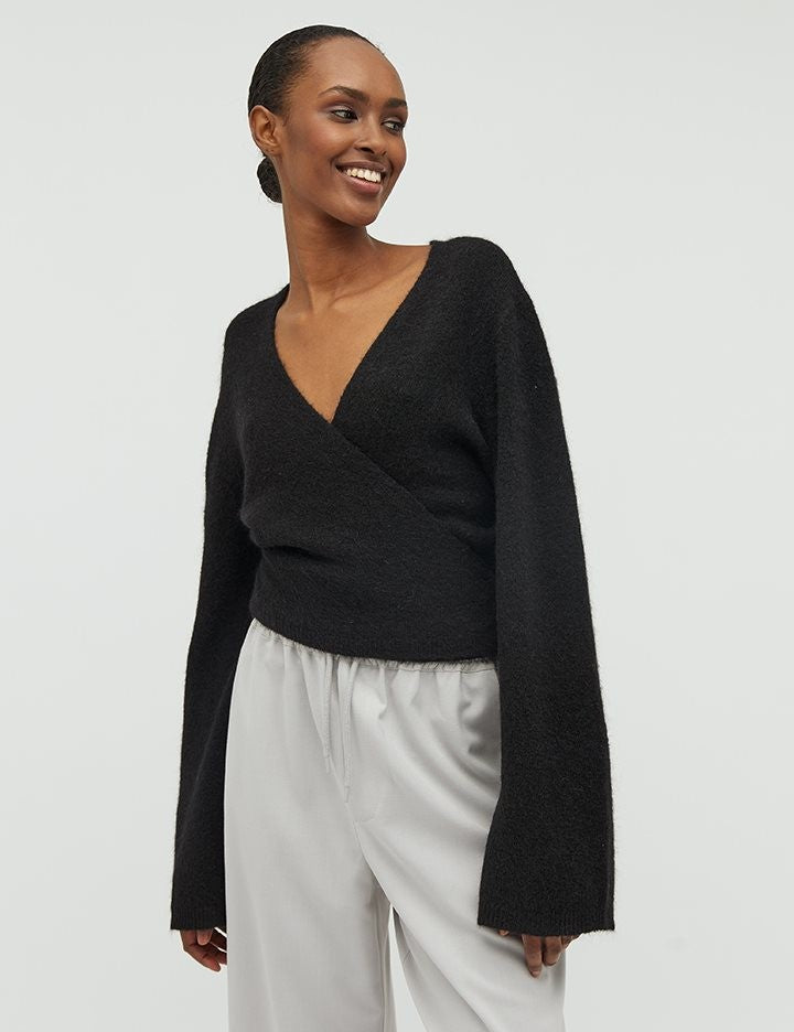 Strickcardigan  - Schwarz