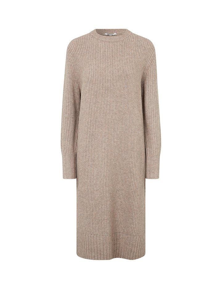 Strickkleid - Beige