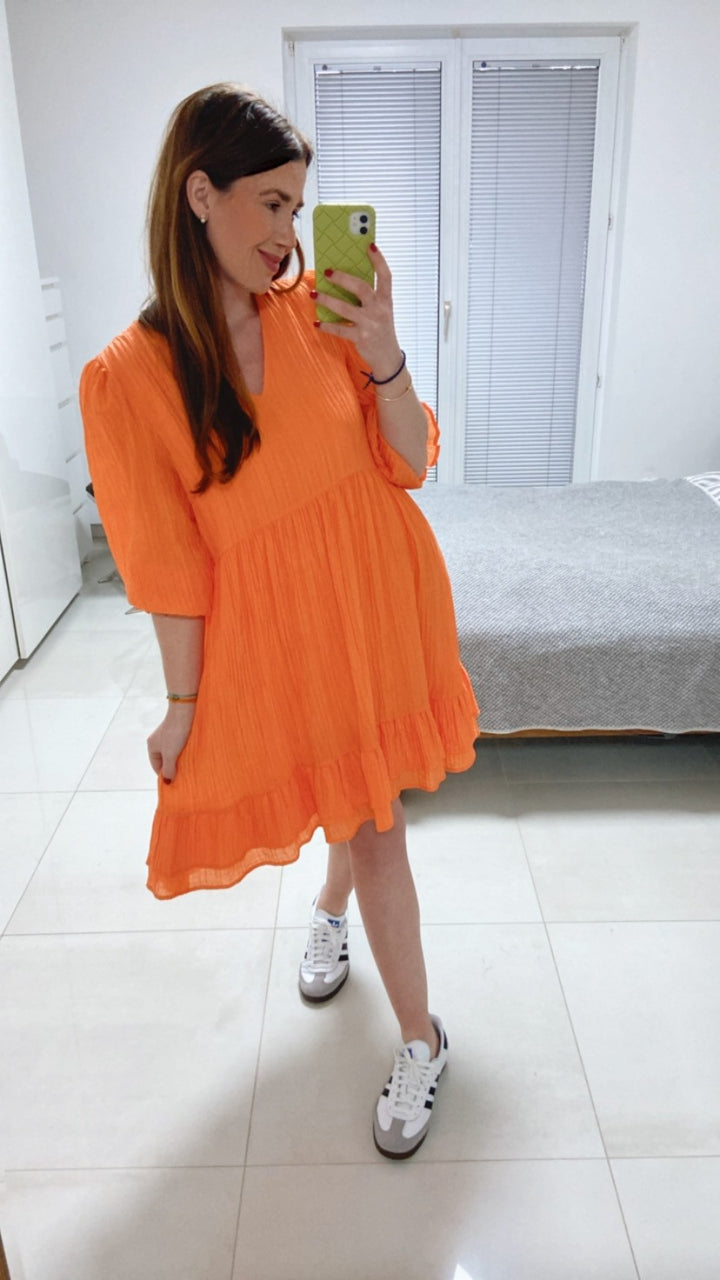 Kleid - Orange