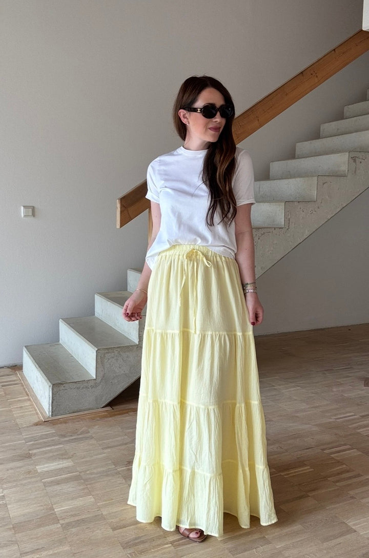 Maxi Skirt - Gelb