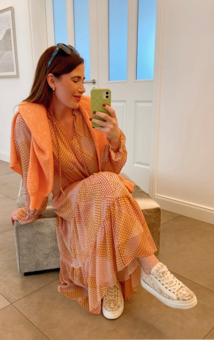 Cardigan Orange