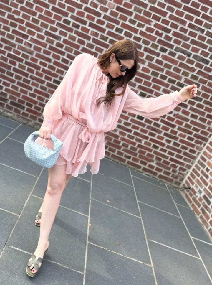 Verspieltes Kleid - Rose
