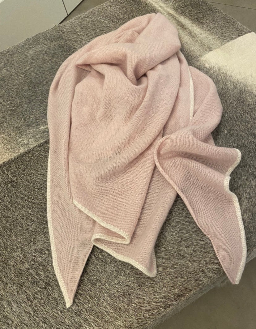 Kaschmir Dreieck - Rosa