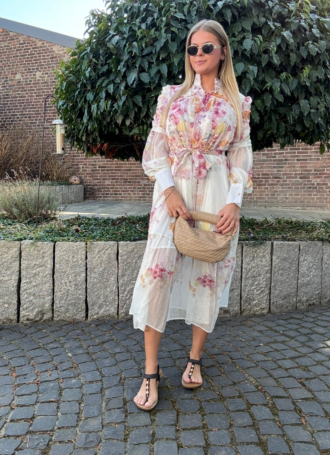 Maxi-Kleid mit Print