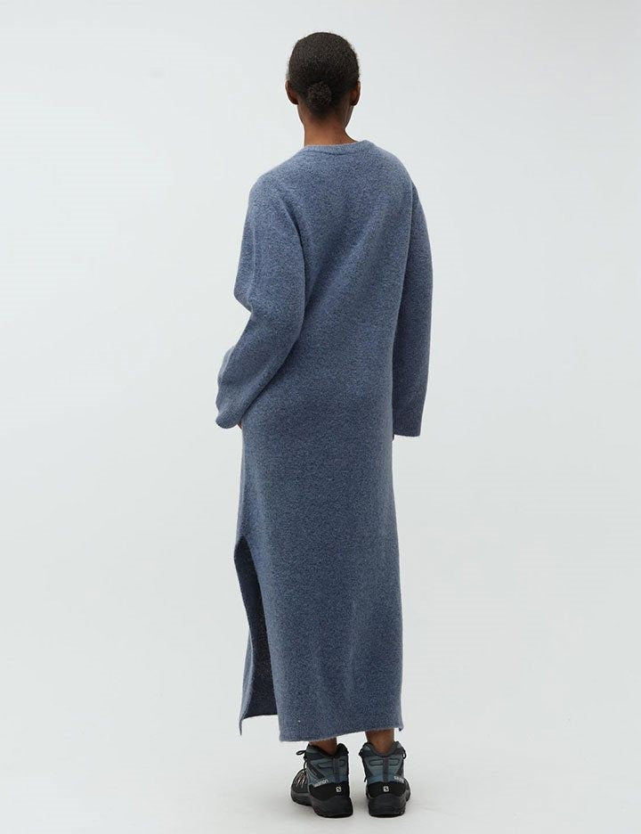 Strickkleid - Grau