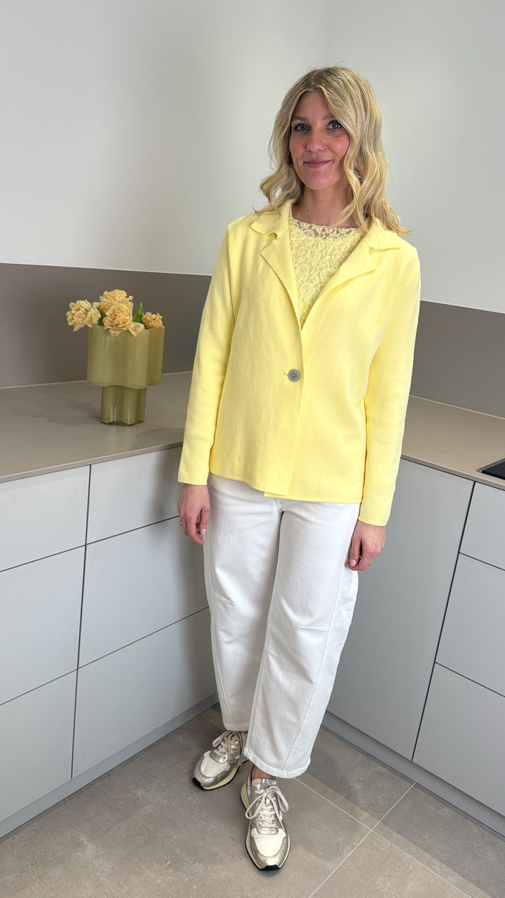 Softer Blazer - Gelb