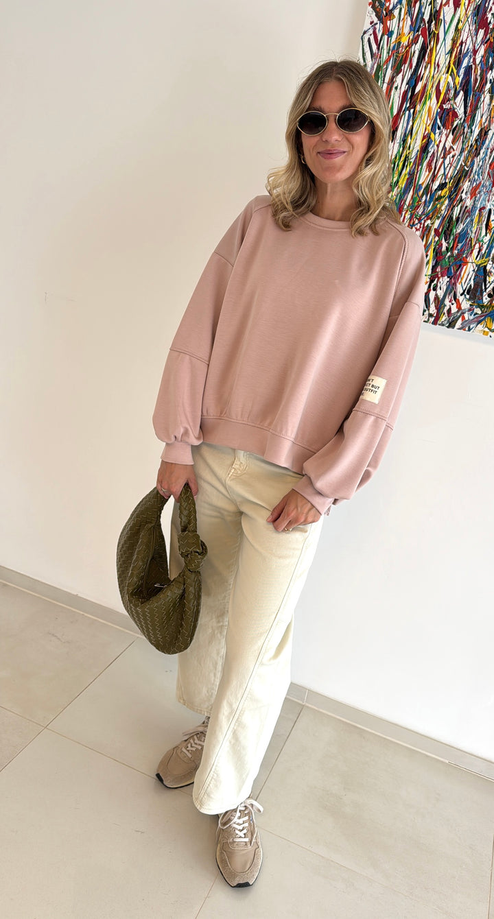 Sweater - zartes Rose