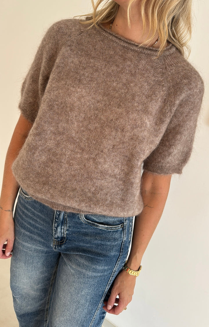 Super Kid Mohair Shirt Beige - Limitiert