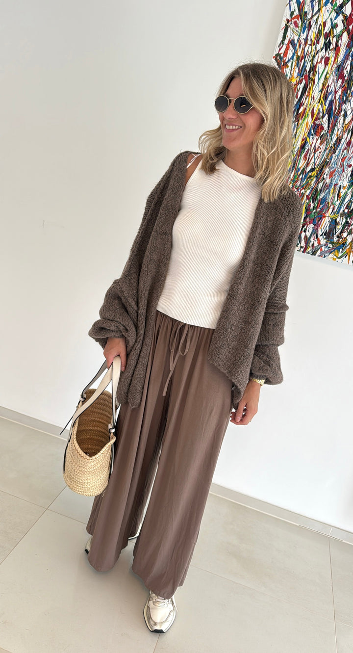 Cardigan - Taupe