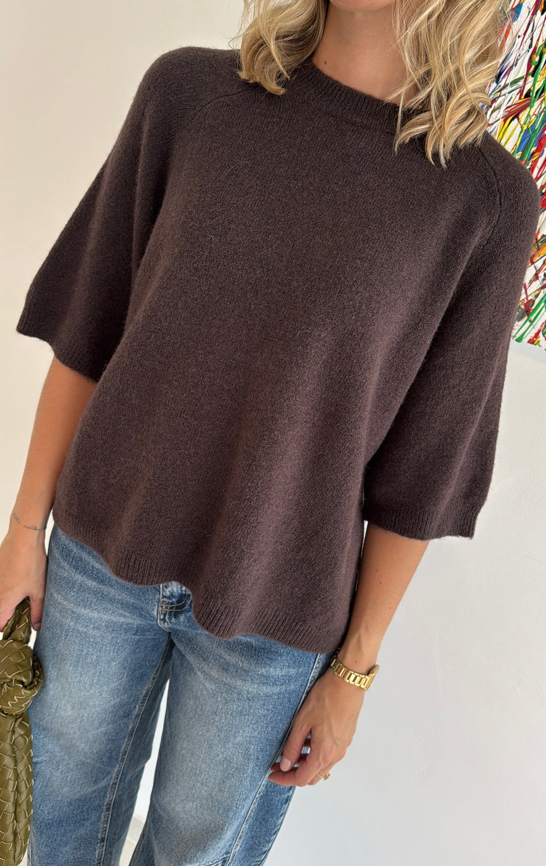 Softes Shirt - Braun