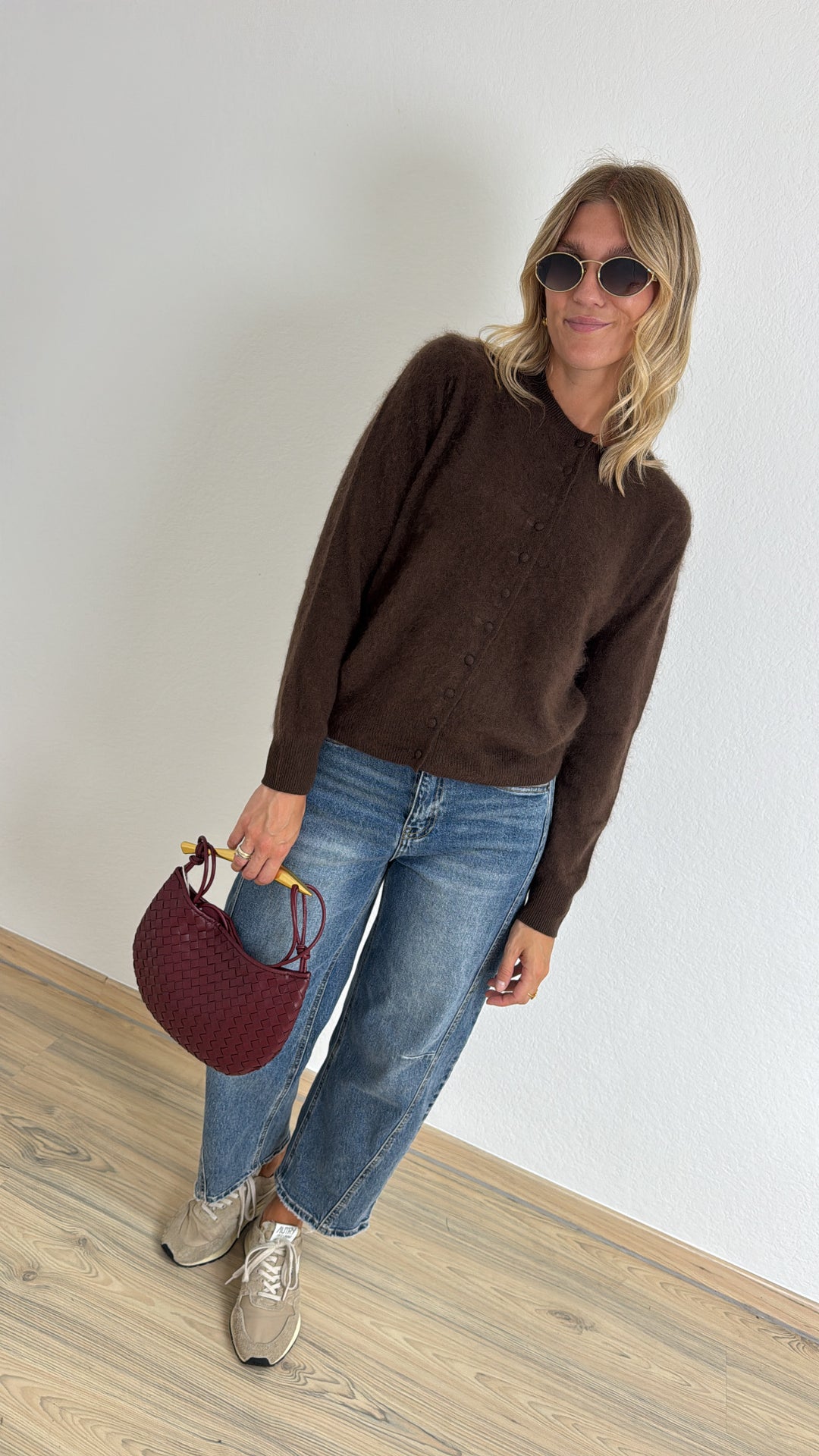 Luxury Cardigan - Braun