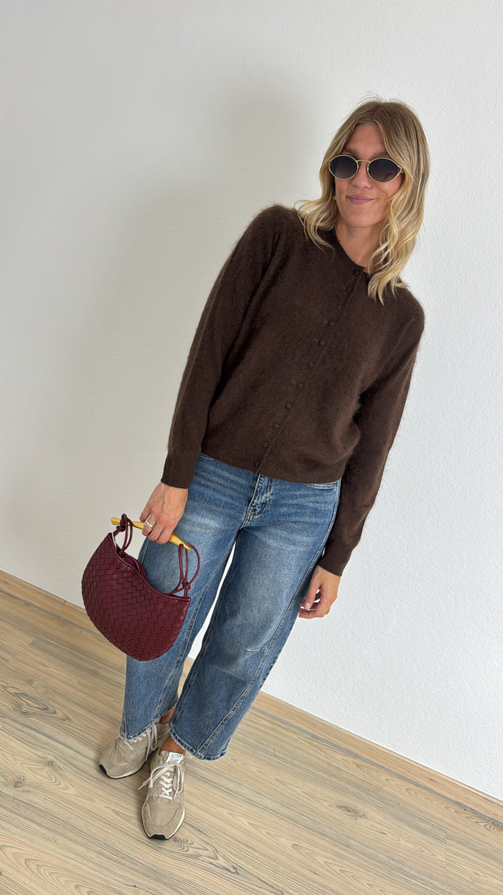 Luxury Cardigan - Braun