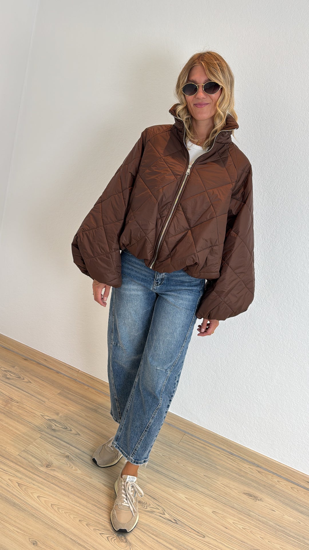 Leichte Jacke - Braun
