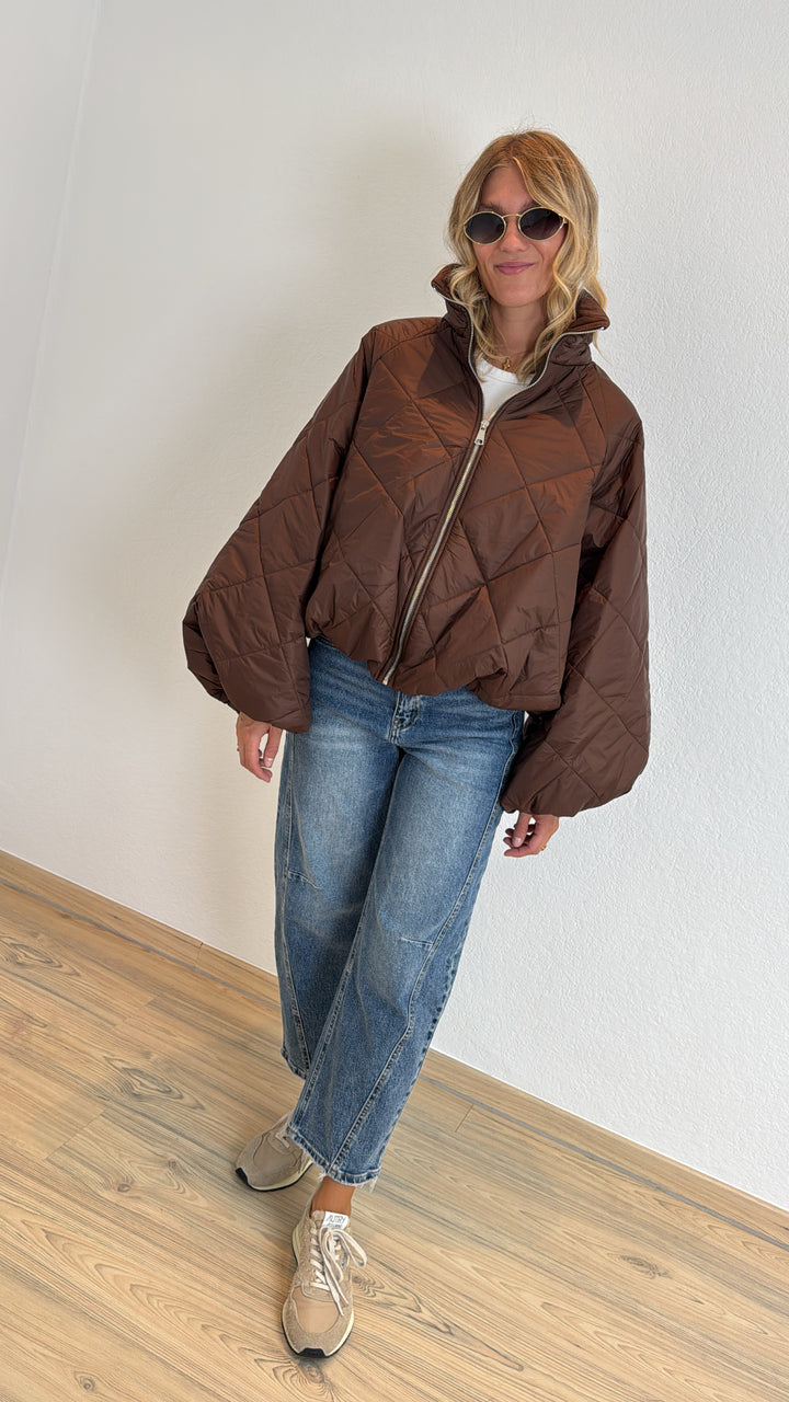 Leichte Jacke - Braun