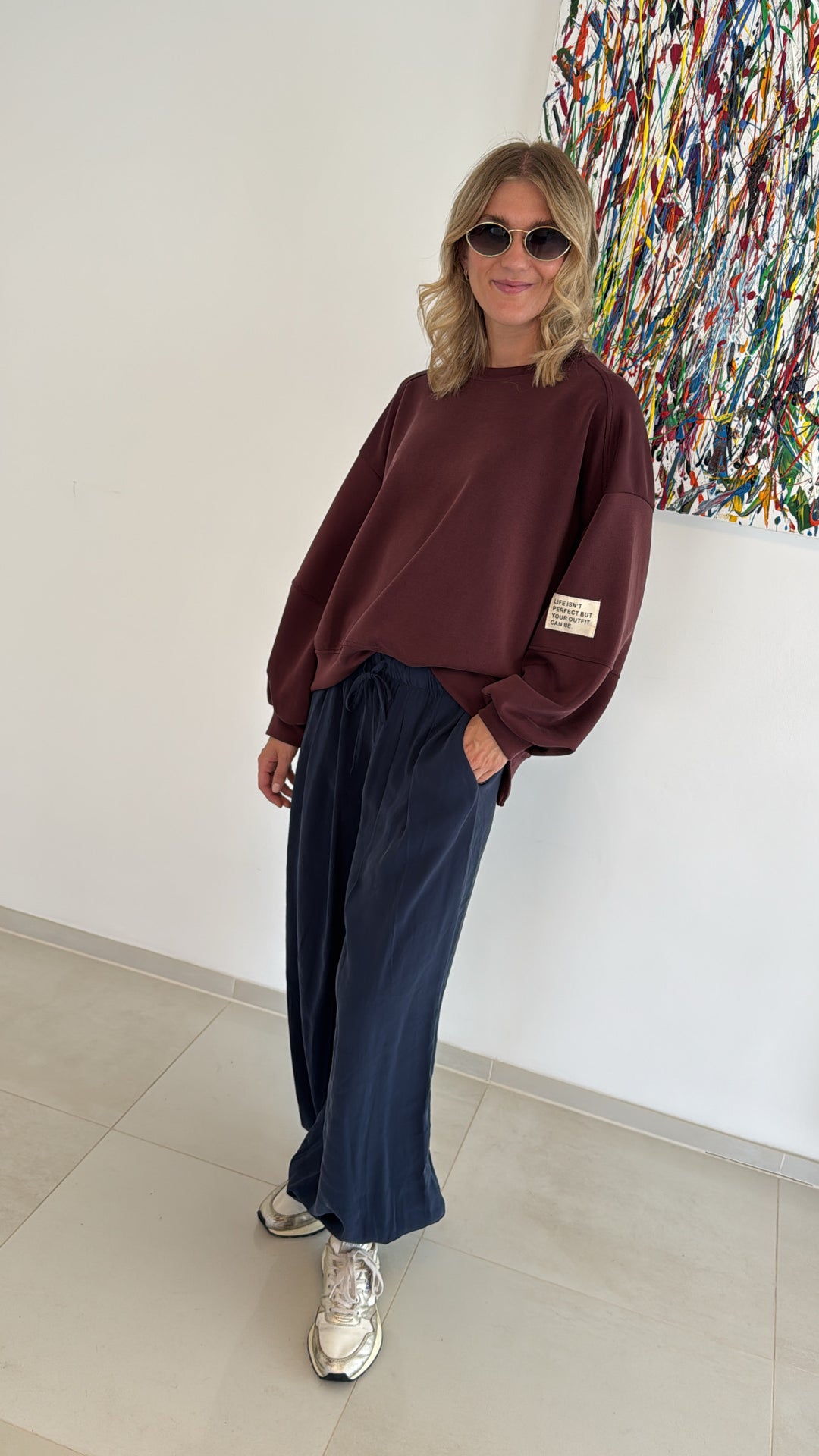 Ballonhose - Navy